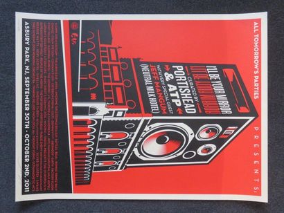 OBEY - All tomorrow’s parties, 2011. Sérigraphie...