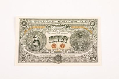 OBEY - Two Sides of Capitalism, 2010. Billet...