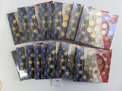 Monnaies Euros - France - Lot de 16 x Séries...
