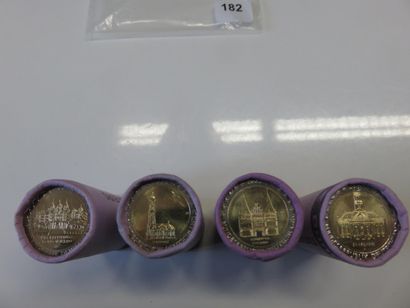 Monnaies Euros - Allemagne - Lot de 4 Rouleaux...