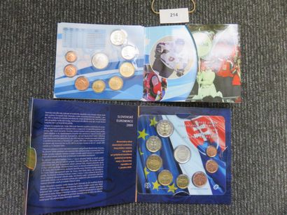 Monnaies Euros - Slovaquie - Collection de...