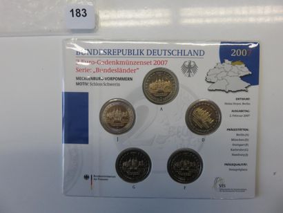 Monnaies Euros - Allemagne - Set de 5 x 2...