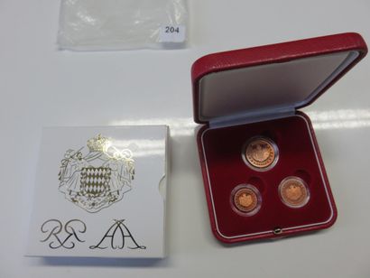 Monnaies Euros - Monaco - Coffret Belle Épreuve...