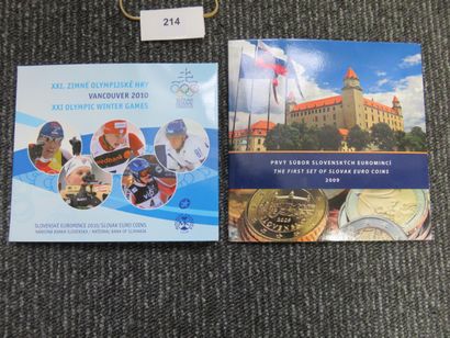 Monnaies Euros - Slovaquie - Collection de...
