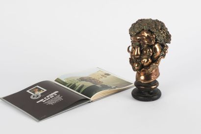 Miguel BERROCAL 

Hommage à Arcimboldo.1976/1979....