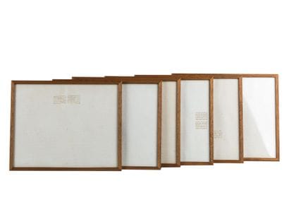 Philippe BOUTIBONNES 

Série de 6 dessins...