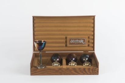 Miguel BERROCAL 

Coffret comprenant 4 calices...