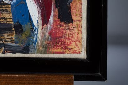 Jean Paul RIOPELLE 

Composition abstraite....