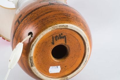 Jacques BLIN 

Pied de lampe en céramique...