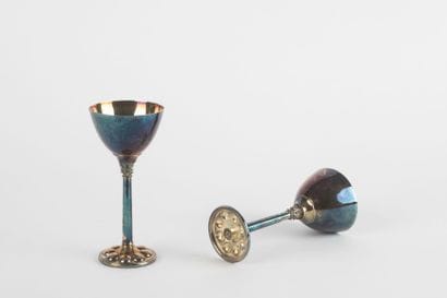 Miguel BERROCAL 

Coffret comprenant 4 calices...