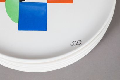 Sonia DELAUNAY 

Sonia. 

8 Assiettes de...