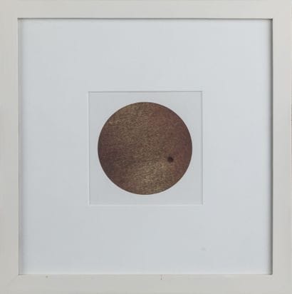 Véronique SABLERY.

Rond de peau brun, 2010....
