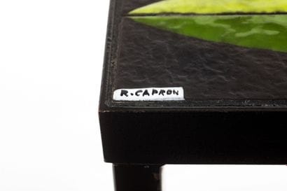 Roger CAPRON 

Table basse modèle navettes...