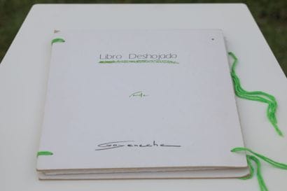 GOYENECHE 

Libro Deseojado Verde. 

Sculpture...