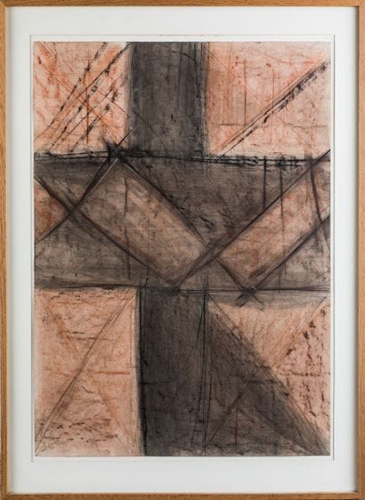 Daniel DEZEUZE 

Dessin à la craie, 1979,...