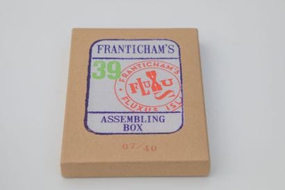 FLUXUS Franticham’s. 

Assembling box, 

Coffret...
