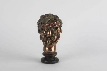 Miguel BERROCAL 

Hommage à Arcimboldo.1976/1979....