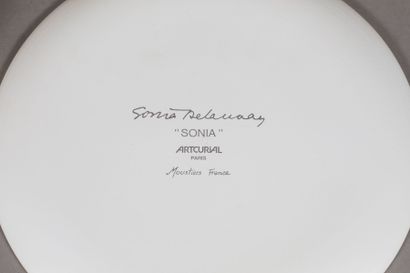 Sonia DELAUNAY 

Sonia. 

8 Assiettes de...