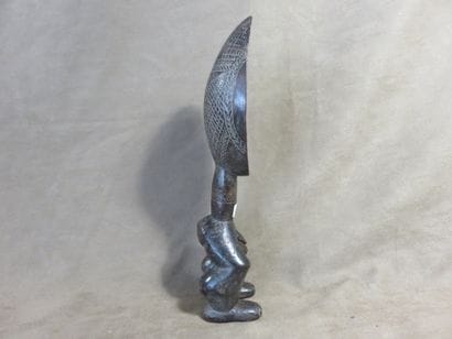Spoon. The spoon is carried by two legs,...
