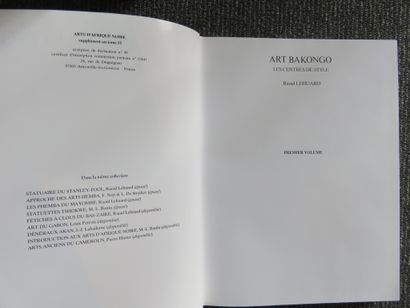 Art bakongo les centres de styles Raoul Lehuard...