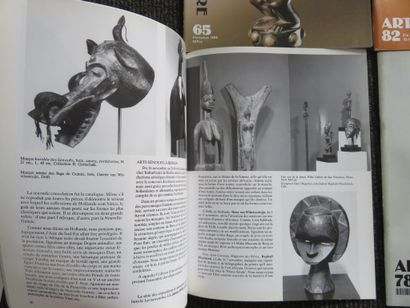 4 Revues Art d’afrique Noire Raoul Lehuard...