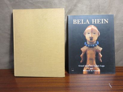 2 livres : Bela Hein Bernard de Grunne 2001 ;...