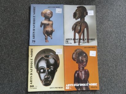 4 Revues Art d’afrique Noire Raoul Lehuard...