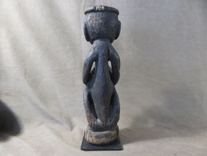 A figure of a protective guardian represented...