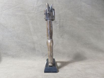 Potomo waka. Stone spear representing two...