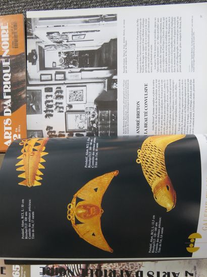 4 Revues Art d’afrique Noire Raoul Lehuard...