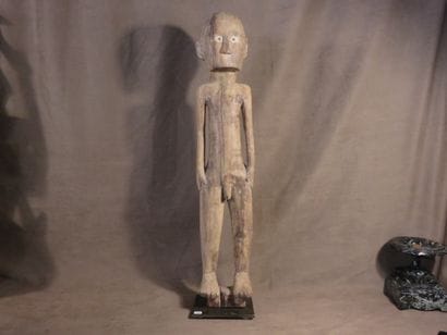Tau tau. Male funerary statue represented...