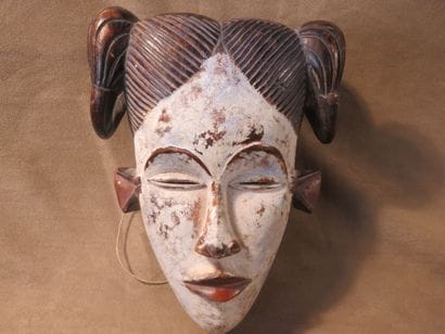 Anthropomorphic facial mask from the mfon...