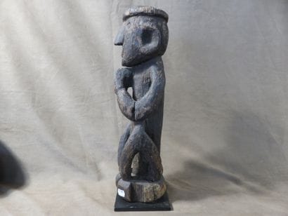 A figure of a protective guardian represented...