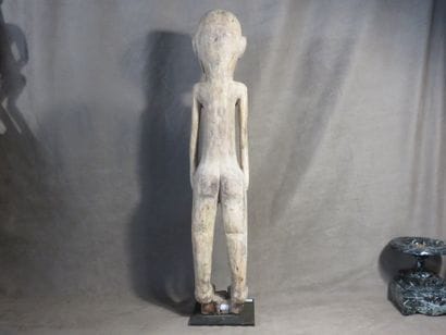 Tau tau. Male funerary statue represented...