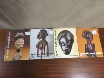 4 Revues Art d’afrique Noire Raoul Lehuard...