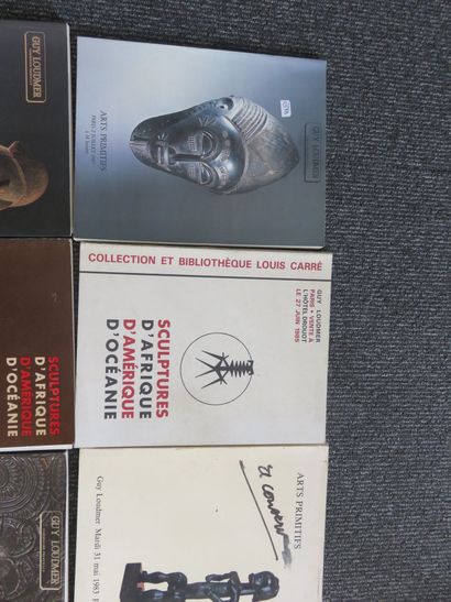 9 catalogues de ventes publiques LOUDMER ;...
