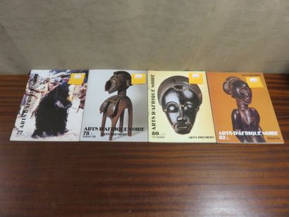 4 Revues Art d’afrique Noire Raoul Lehuard...
