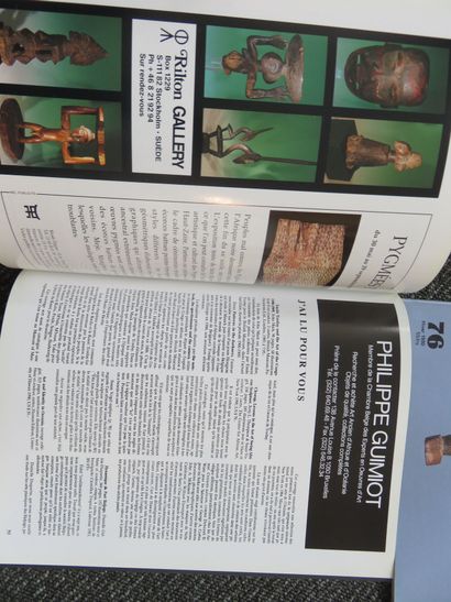 4 Revues Art d’afrique Noire Raoul Lehuard...