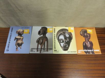 4 Revues Art d’afrique Noire Raoul Lehuard...