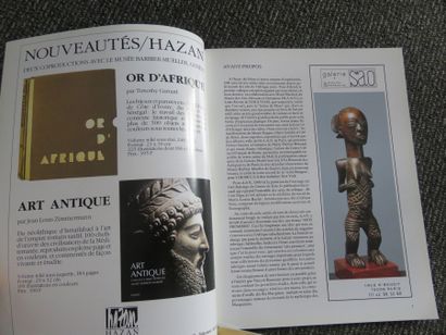 4 Revues Art d’afrique Noire Raoul Lehuard...