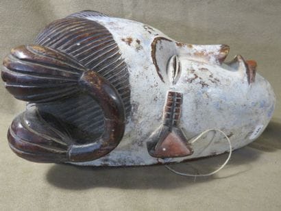 Anthropomorphic facial mask from the mfon...