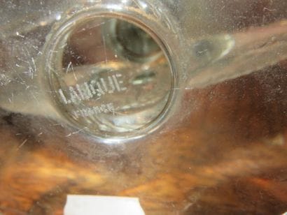 LALIQUE France

Pied de lampe en cristal...