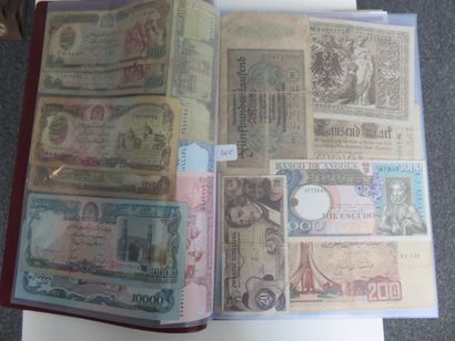 Billets - Collection de 207 billets du monde,...