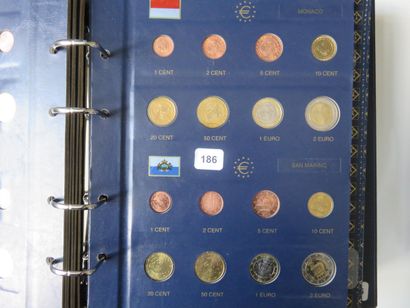 Monnaies Euros - Collection de 15 Séries...