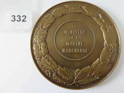 Médaille - Ministère de la Marine marchande...