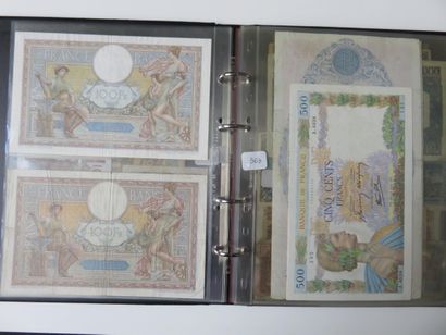 Billets - France - Collection de 81 billets...