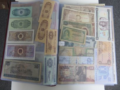 Billets - Collection de 207 billets du monde,...