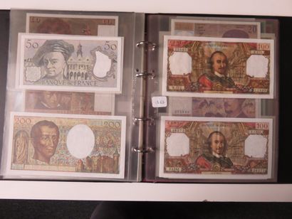 Billets - France - Collection de 81 billets...