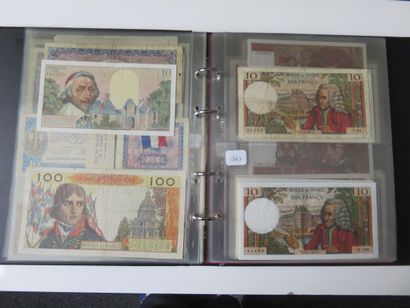 Billets - France - Collection de 81 billets...