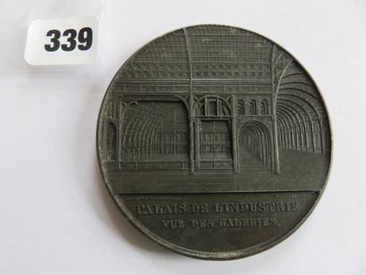 Médaille - Palais de l'Industrie (Exposition...
